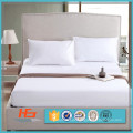 Poly Baumwolle Material Weiß Hotel Twin XL Größe T-180 Spannbettlaken